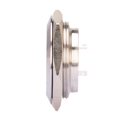 Düz Kafa Basma Düğmesi Anahtarı Led Işıklı Paslanmaz Çelik Ip67 Mikro 4pins Anlık