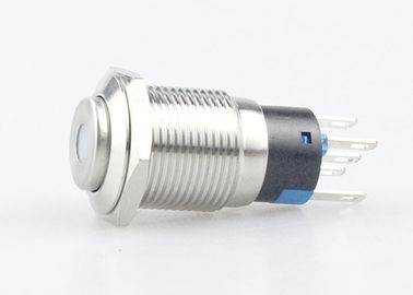 Nokta Tipi LED Metal Buton Anahtarı, 5 Pinli Buton Anahtarı Hafif Ağırlık