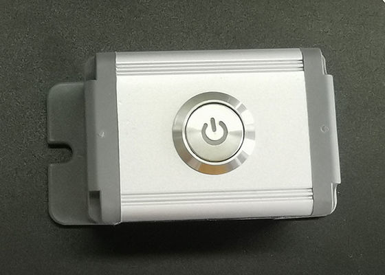 Toz Geçirmez CE 16mm Ip67 Işıklı Panel Montajlı Basma Düğmesi Anlık Anahtar