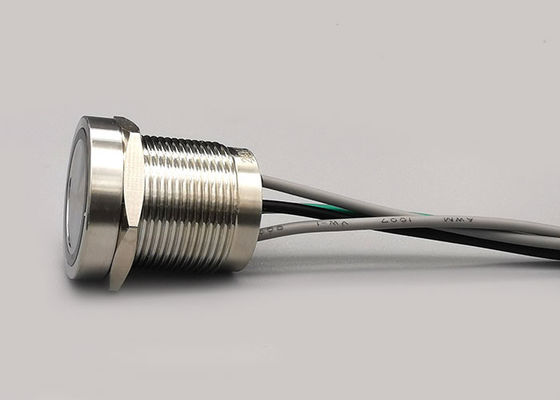 IEC529 19mm Piezoelektrik Anahtar Düğmesi Su Geçirmez 50 Milyon Döngü